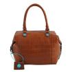 Gabs Handtas Croco Alal Cognac 01