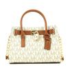 Michael Kors Hamilton Handtas Logo Vanille 30t2ghms3b -01