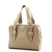 Guess Handtas Leder Taupe 02