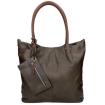 Twingbag Shopper Groot Bag in Bag Schlamm/Cognac 01