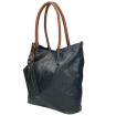 Twingbag Shopper Groot Bag in Bag Jeans/Cognac 02