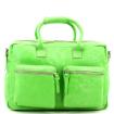 MicMac Handtas A4 craquelé Green 01