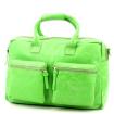 MicMac Handtas A4 craquelé Green 02