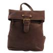 Micmac Dames Rugtas Cow Vintage Donker Bruin-15310 -01