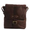 Micmac Schoudertas rslagtas Cow Vintage Dark Brown 15315 -01