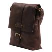 Micmac Schoudertas Cow Vintage Dark Brown 15315 -02