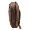MicMac Unisex tas Hunter leder Dark Brown 03