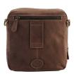 MicMac Unisex tas Hunter leder Dark Brown 04