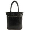 MicMac Shopper Hoog Model Craquelé Black 04