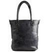 MicMac Shopper Hoog Model Craquelé Navy Blue 01