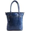 MicMac Shopper Hoog Model Craquelé Cobalt Blue 03