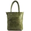 MicMac Shopper Hoog Model Craquelé Dark Green 01