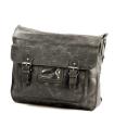 MicMac A4 Schoudertas Craquelé Grey 02