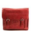 MicMac A4 Schoudertas Craquelé Red 01