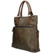 Twinbag Handtas Donker Bruin/Cognac 02