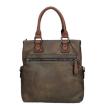 Twinbag Shopper Donkerbruin/Cognac 04