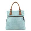 Twinbag groot Jeans/Cognac 04