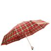 Knirps unisex opvouwbare paraplu automatic Ruit Rood 02