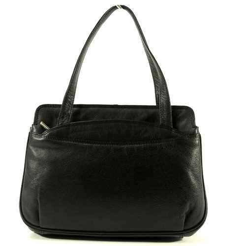 My Lady Handtas softleder Black 