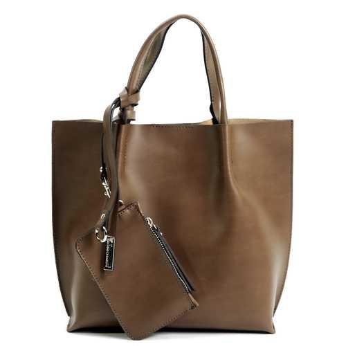 Gianni Chiarini Shopper Klein Glad Kaki
