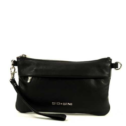 Gio Gini enveloptas leder Black 