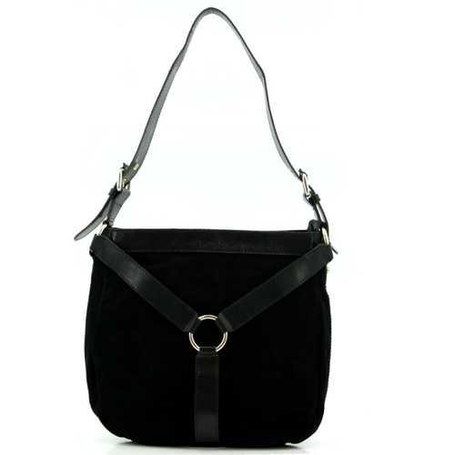 Gio Gini Ritstas Suede hoog model Black