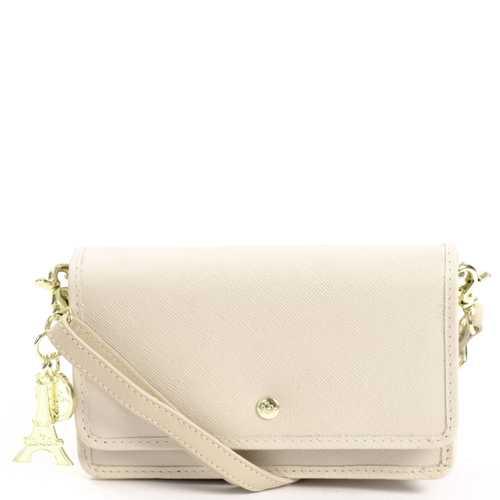 SLB by LouLou Schoudertasje Organizer Cream