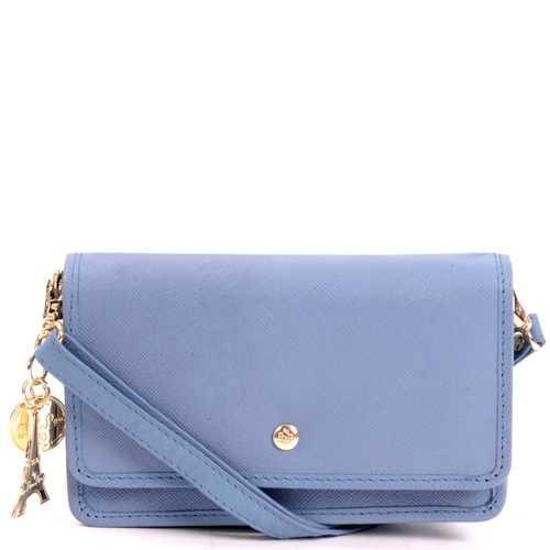 SLB by LouLou Schoudertasje Organizer Jeans Blue