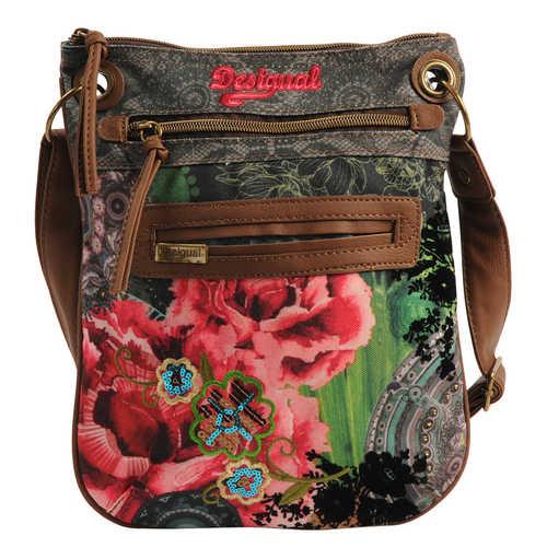 Desigual Schoudertas Unica Verde Robin