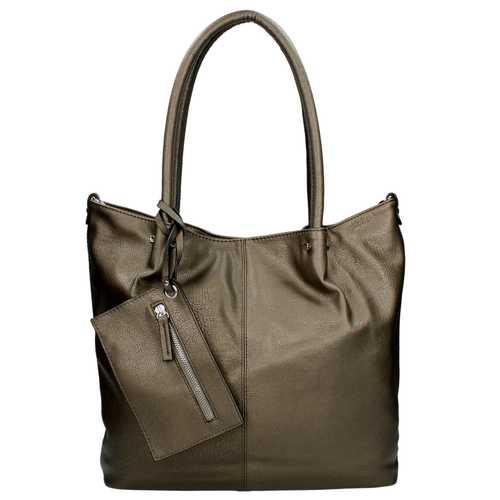 Twinbag Shopper Groot Bag in Bag Brons