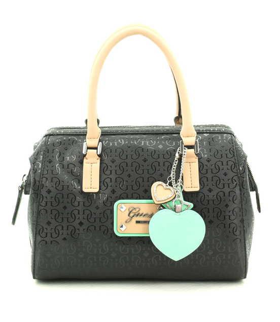 Guess Box Handtas Airin Logo Black