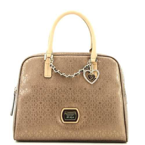 Guess Handtas Logo Brons