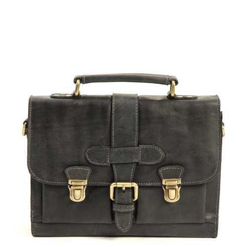 MicMac Schoudertas gesp hunter Black