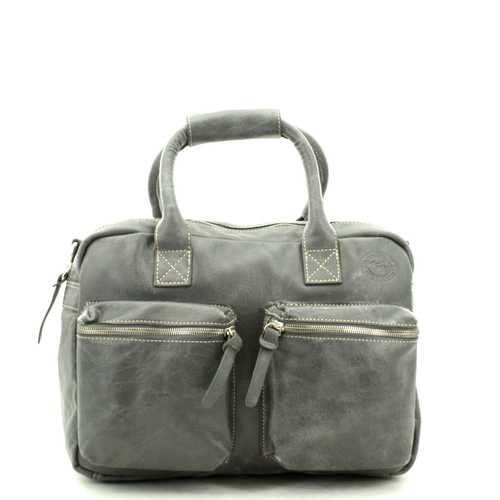 MicMac Westernbag A5 craquelé Grey