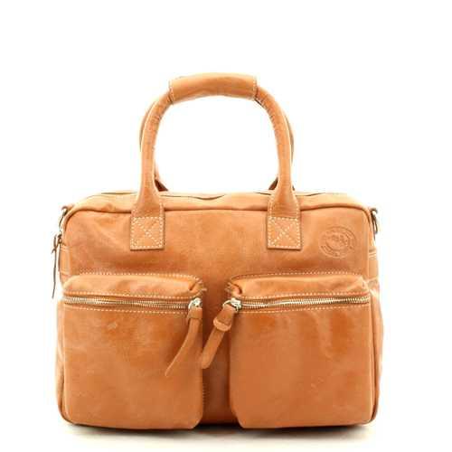 MicMac Westernbag A5 craquelé Orange