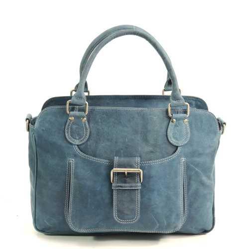 MicMac Handtas Jeans Blue