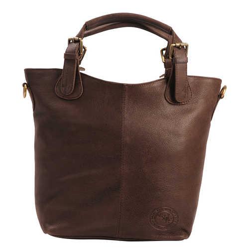 Micmac Rits/Handtas Cow Vintage Dark Brown