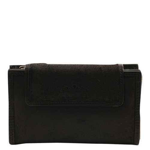 Gio Gini Dames Portemonnee 2-zijdig Black
