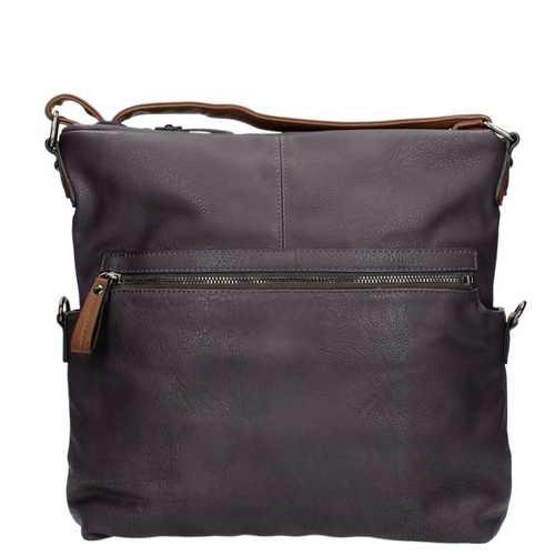 Twinbag Ritstas Lila/Cognac