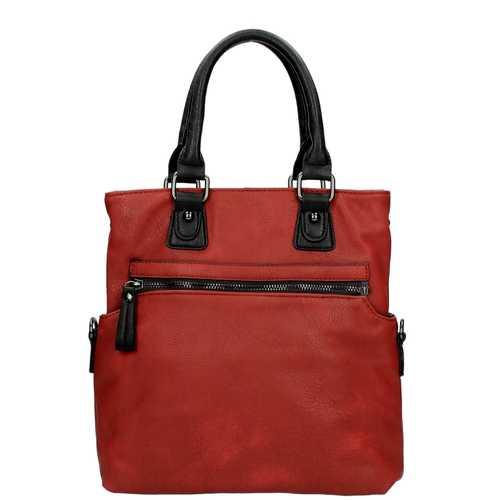 Twinbag Shopper Rood/Zwart