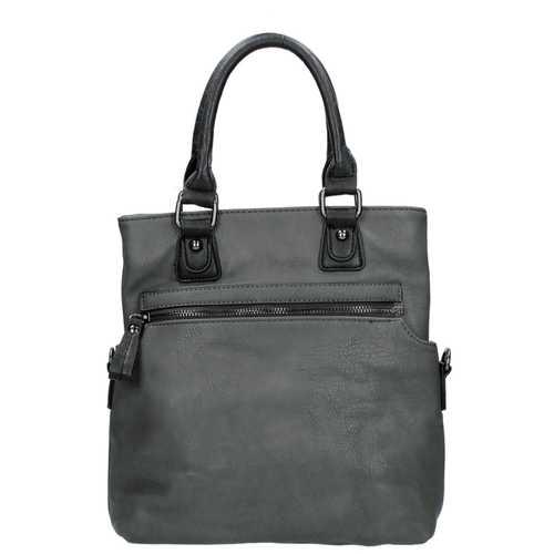 Twinbag Shopper Grijs/Zwart