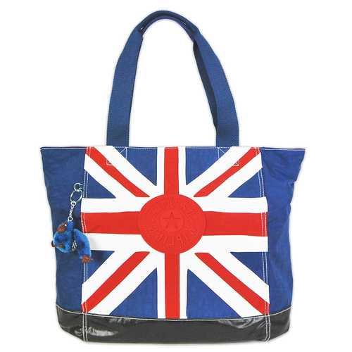 Kipling Shopper Combo Union Jack