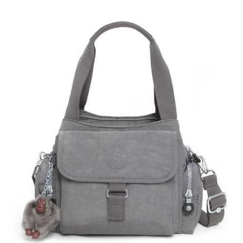 Kipling Handtas/Schoudertas Fairfax Ash Grey