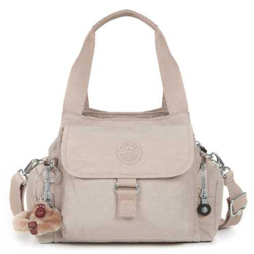 Kipling Hand/Schoudertas 'Fairfax' Caffe Latte