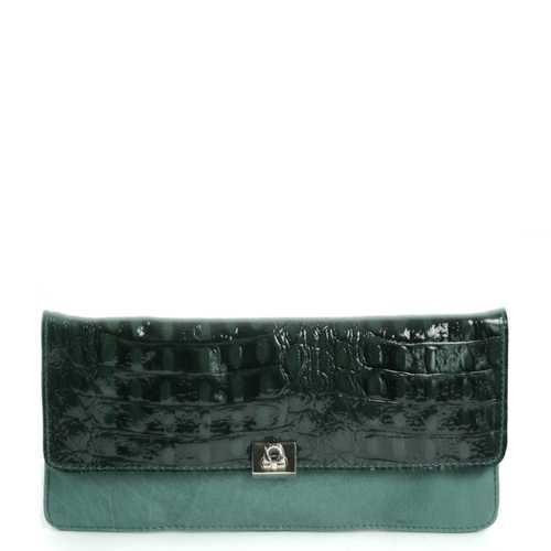 Nova Enveloptas leder Deep Teal