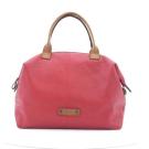 Berba Handtas Medium Leder Rood