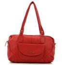 Gio Gini Ritstas/Shopper Leder Red