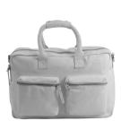 MicMac Westernbag A4 craquelé White