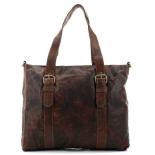 Spikes & Sparrow Shopper 2 gespen Brandy