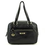 Guess Handtas Leder Black